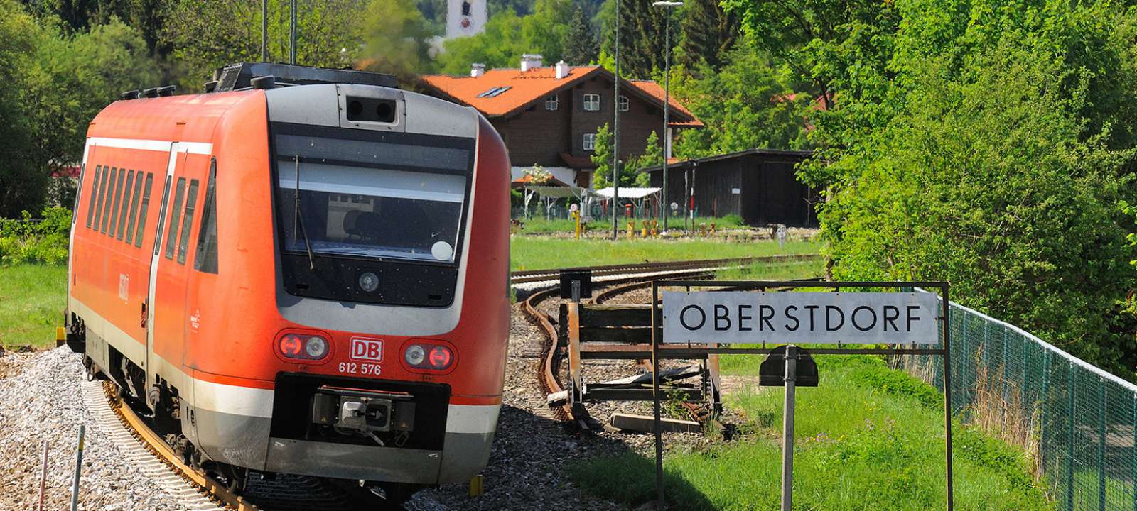 Anreise mit Bahn ins Wellnesshotel in Oberstdorf