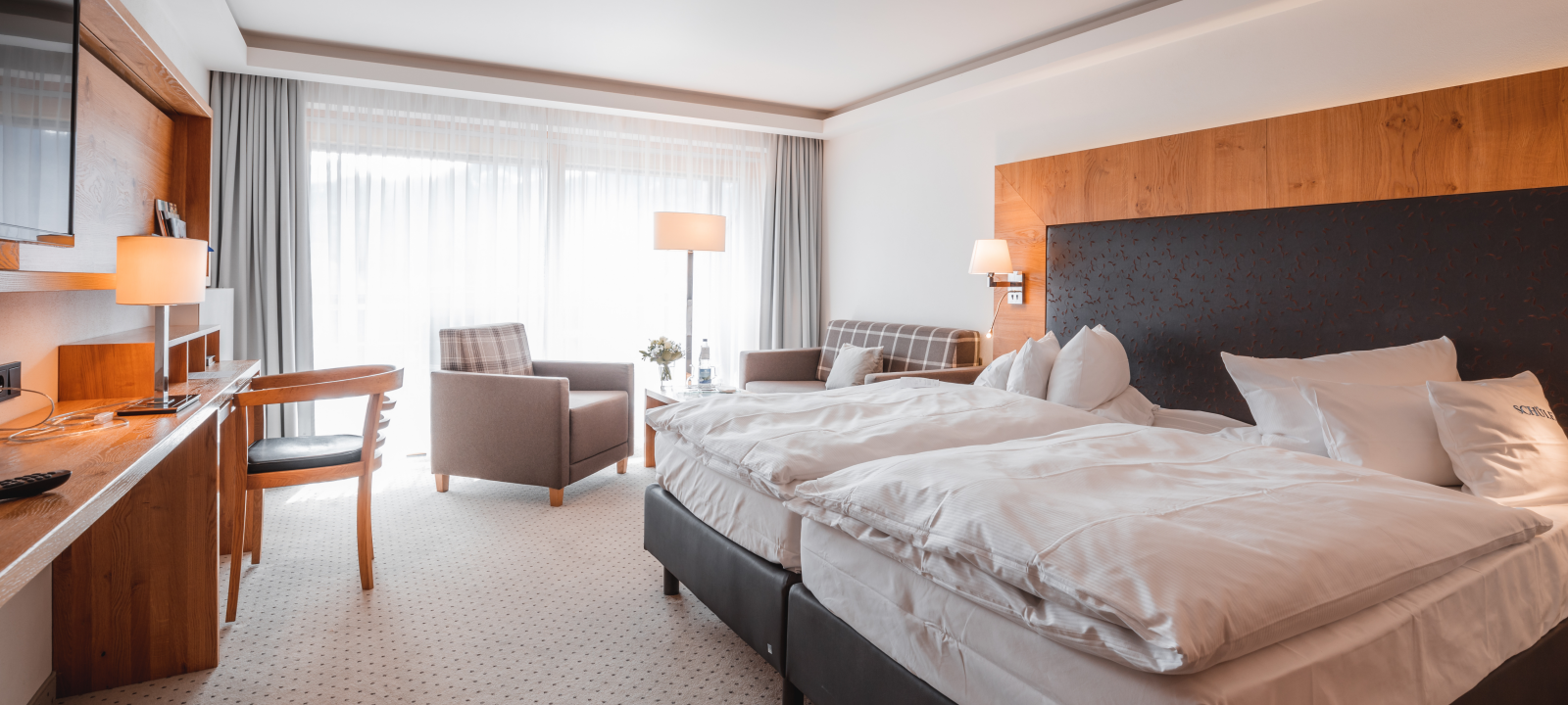 Gemütliches Einzelzimmer im Wellnesshotel in Oberstdorf