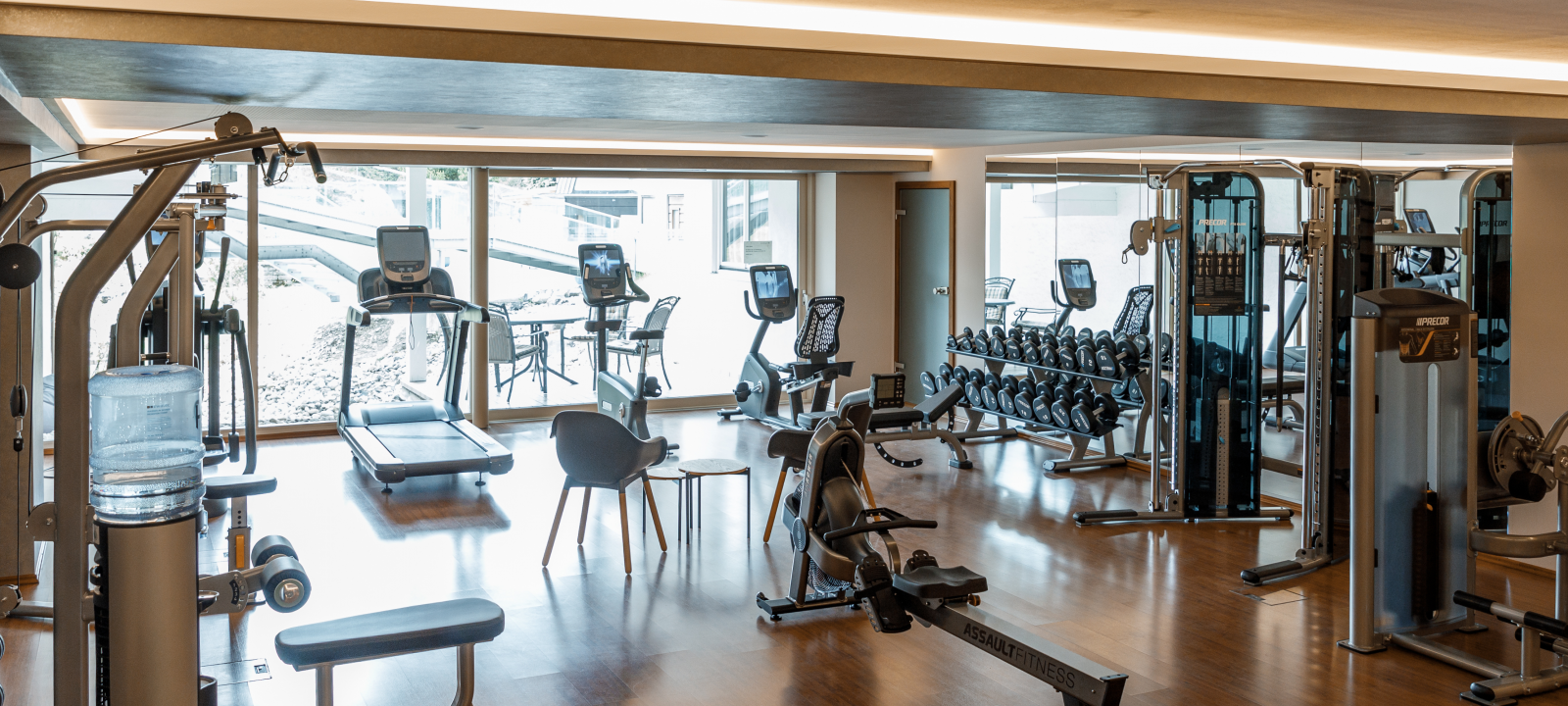 Fitnessraum in Oberstdorf