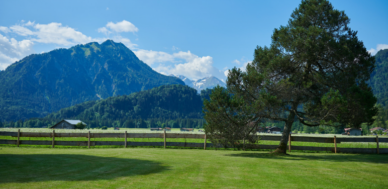 Garten und Terrasse Oberstdorf