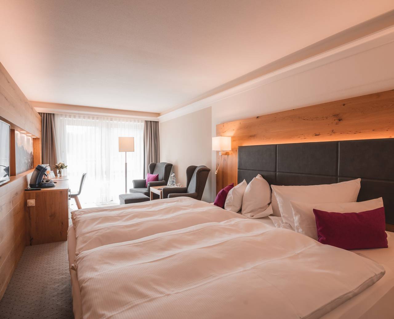 Gemütliches Doppelzimmer Brombeere